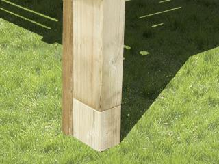 Kit en bois pour réhausser plancher de terrasse jusqu'à 70cm
